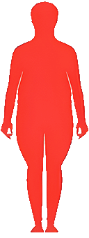 BMI国际WHO标准3类肥胖（极度肥胖）范围>= 40.0